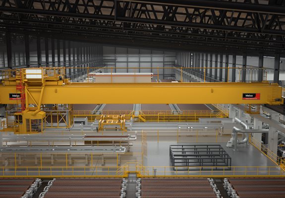 Metso electrorefining tankhouse