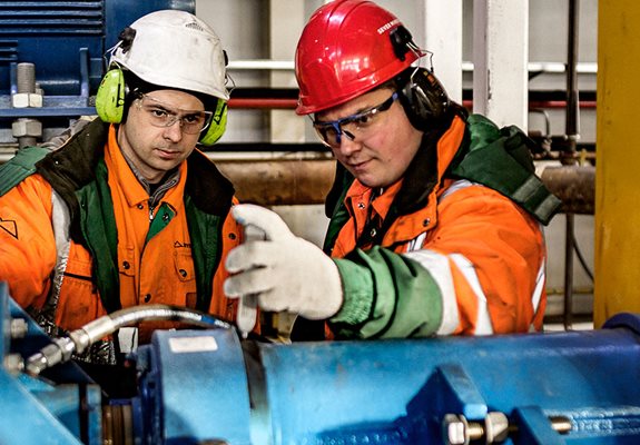 Services für Schlammpumpen.