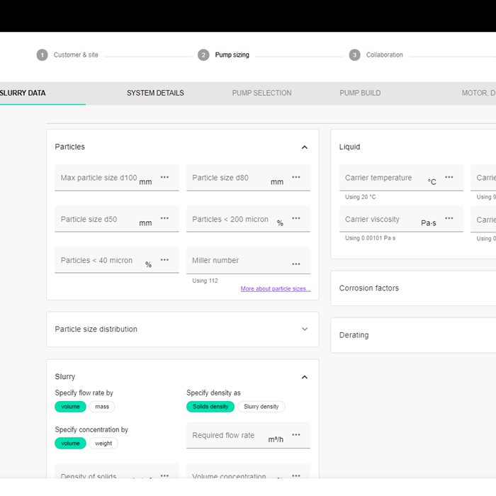 Sélection d'une pompe à boues chargés