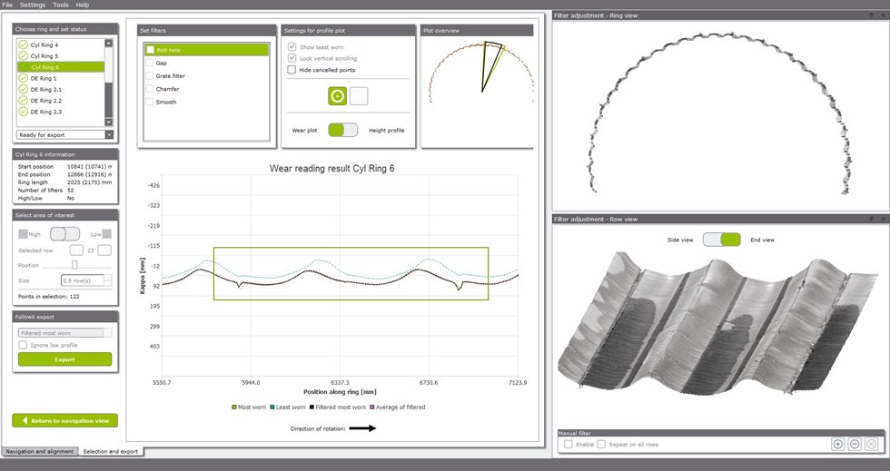 Imagen muestra de software Metso Outotec