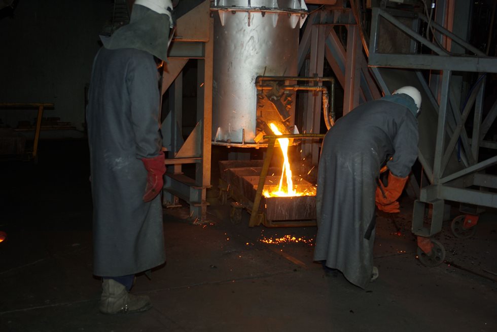 Pilot plant in Melbourne, Australia in action